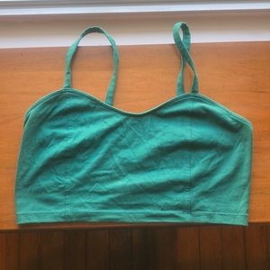 Forever 21 bra top with cut out details